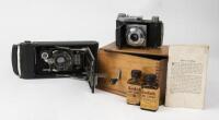 KODAK: Three KODAK items. Kodak No.2c Series III folding camera - 2