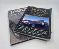JAGUAR: Two books including 'Jaguar: Sports Racing Cars' by Philip Porter (Revised Edition) and 'Jaguar C-type & D-type: Gold Portfolio 1951-1960' published by Brooklands Books&nbsp;[Location: Sydney]