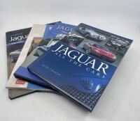 JAGUAR: Four books including 'Jaguar: All the cars' by Nigel Thorley, 'Jaguar XK8: The Complete Story' by Graham Robson, 'You & Your Jaguar XK8' by Nigel Thorley&nbsp;and 'Road & Track Jaguar XJ-S, XK8, XKR&nbsp;Portfolio 1975-2003'&nbsp;[Location: Sydney]
