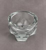 PEUGEOT: A large etched glass ashtray & scale glass Peugeot 205 GTI Turbo 16 - 3
