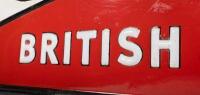 CASTROL: A large original c1920s-1930s Castrol Wakefield Motor Oil embossed enamelled sign, 90cm high, 181cm wide - 9
