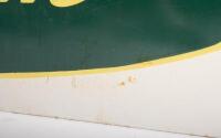 PETERS ICECREAM: An original c1960s-1970s Peters Icecream enamel sign with squared edges, approximately 85cm high, 176cm wide - 4
