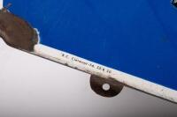 MICHELIN: A large and excellent c1960s original shield form square edged Michelin enamel sign, 112.5cm high&nbsp;93cm wide - 3