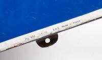 MICHELIN: A large and excellent c1960s original shield form square edged Michelin enamel sign, 112.5cm high&nbsp;93cm wide - 7
