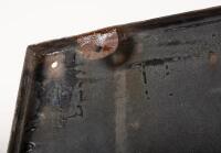 MICHELIN: A large and excellent c1960s original shield form square edged Michelin enamel sign, 112.5cm high&nbsp;93cm wide - 9