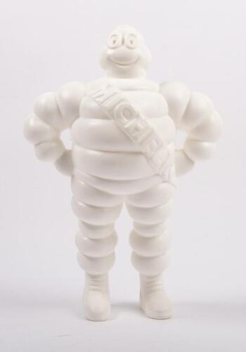 MICHELIN: A circa 2000s Michelin, hard plastic standing Bibendum figure with arms on hips, 31cm high