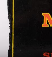 SHELL: A rare original English Shell 'Shell Mex Ltd' double sided enamel sign in form of oil can, 50.5cm high, 40cm wide - 2