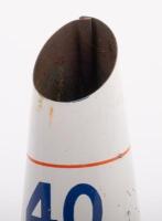 MOBIL: An original Mobiloil '40 AF' grade tin top oil pourer with dust cap - 2