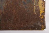 SHELL: A large early 'Shell - Spirit for Motors' sign, 45.5cm high, 122cm wide, has been repainted over enamel - 5