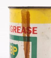 BP/AMPOL: A BP 'Energrease' 1 pound tin with plastic 125ml Ampol 'Machine Oil' oiler - 2