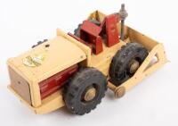 BOOMAROO: A c1960s Australian made Boomaroo tin toy bull dozer, repainted with a reproduction Boomaroo sticker&nbsp;approximately 27cm long - 2
