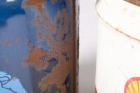 CONTAINER DRUMS: A group of five container drums - 6