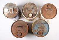 CONTAINER DRUMS: A group of five container drums - 7