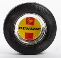 NOVELTY ASHTRAY: A Dunlop Tyres novelty ashtray, 20cm in diameter