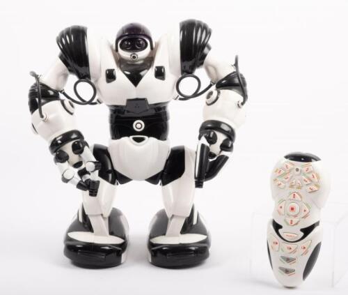 70 · WOWWEE: An early 2000s WowWee Robosapien humanoid robot with remote