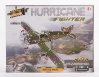 HURRICANE FIGHTER: A 331pc Mecanno style 'Construct It' model kit of a Hurricane Fighter&nbsp; - 3