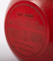 SHELL: A two gallon round plastic Shell Petrol jerry can with clamshell logo on lid - 2