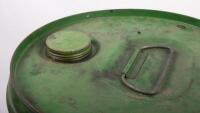CASTROL: A Castrol 4 imperial gallon motor oil drum marked 'XL 30-40' - 2