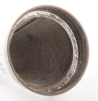 MOBIL: An original Mobiloil '20 Arctic' grade tin top oil pourer with dust cap - 3