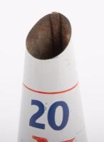 MOBIL: An original Mobiloil '20 Arctic' grade tin top oil pourer with dust cap - 2