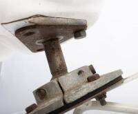 MICHELIN: A large seated Michelin Bibendum figure on base, with modern hanging bracket, Figure approximately 59cm high - 6