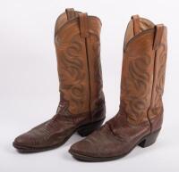 COWBOY BOOTS: A pair of Dan Post cowboy boots