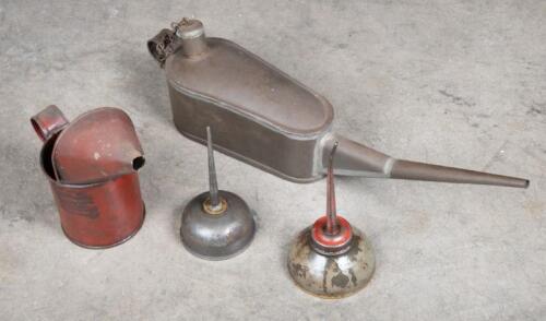 108 · OIL DISPENSER: A collection of four oil pourers
