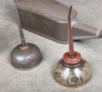 OIL DISPENSER: A collection of four oil pourers - 2