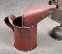 OIL DISPENSER: A collection of four oil pourers - 3