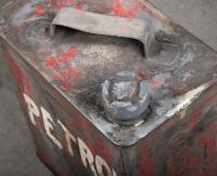 SHELL: An original Shell running board tin, with paint missing and dents - 2