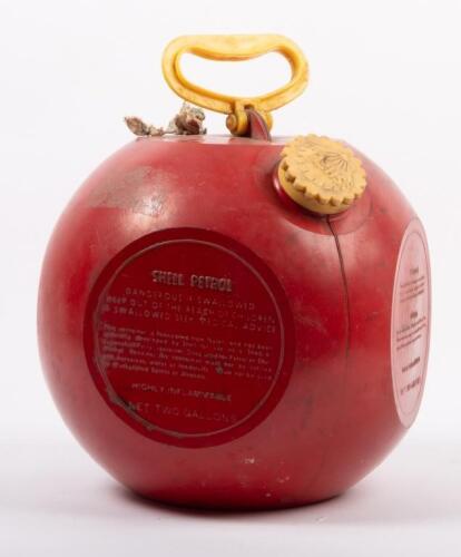115 · SHELL: A round plastic Shell 2 gallon marine Jerry can