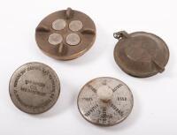 OIL FILLER CAPS: A collection of four Oil Filler Caps