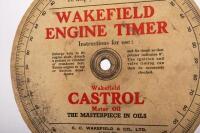 CASTROL: Two Castrol&nbsp;Engine Timer instruction cards and a Castrol&nbsp;XL bottle opener - 2