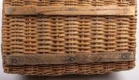 P.M.G BASKET: A wicker basket painted with P.M.G&nbsp;(Post Master General)&nbsp; - 4