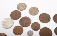 COINS: A&nbsp;collection&nbsp;of early coins&nbsp;from Australia&nbsp;and overseas, including a round&nbsp;50 cent coin and two silver Florins - 2