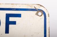 CITY OF PRAHRAN: A tin&nbsp;Prahran&nbsp;coat of arms sign - 3