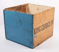 GOLD LABEL CRATE: A 'Gold Label King George IV Old School Whisky' crate - 4