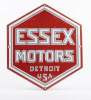 ESSEX: A reproduction hexagon shaped 'Essex Motors Detroit USA' enamel sign