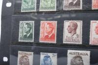 STAMPS: A collection of fifteen pre-decimal Australian stamps, late 1940s, early 1950s - 2