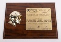 CARRERA PANAMERICANA: A 1993 vintage Mexico award from the October Carrera Panamericana race