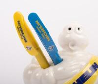 MICHELIN PEN HOLDER: A modern Michelin Bibendum&nbsp;figure pen holder, comes with two Michelin pens, 17cm high - 2