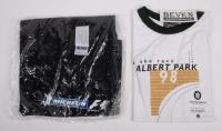 F1 T-SHIRTS: Two NOS F1 related t-shirts, including an 'Albert Park 98 Glenn Coad' size 12, and a 'Michelin F1' size L&nbsp;