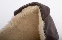 LEATHER FLYING CAP: A modern Leather flying cap with wool lining&nbsp; - 3