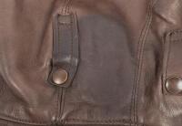 LEATHER FLYING CAP: A modern Leather flying cap with wool lining&nbsp; - 4