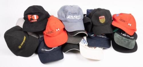 216 · CAPS: A large collection of miscellaneous caps including 'Ten Motorsport', 'Dutton One' and others