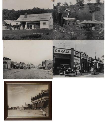 PHOTOGRAPHS: A collection of five photographic reproductions of early Australian/American scenes