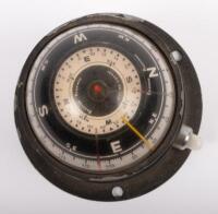 COMPASS: A 'regular readings' Japanese made compass 'Pat No.237031' 10cm diameter overall, approx 9cm high - 2