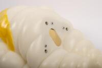 MICHELIN: A reproduction plastic seated Michelin Bibendum figure, approximately 45cm high - 2