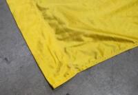 MICHELIN: A modern fabric Michelin dealers flag, featuring waving Bibendum, 135cm high, 117cm wide - 2