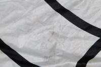 MICHELIN: A modern fabric Michelin dealers flag, featuring waving Bibendum, 135cm high, 117cm wide - 3